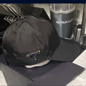 BLACK PRADA HAT SIZE SMALL
